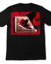 Jordan 1 Banned Bred Drip - Original Jawns - Black T-Shirt - T-Shirt - Jawns on Fire Sneakers & Shoes