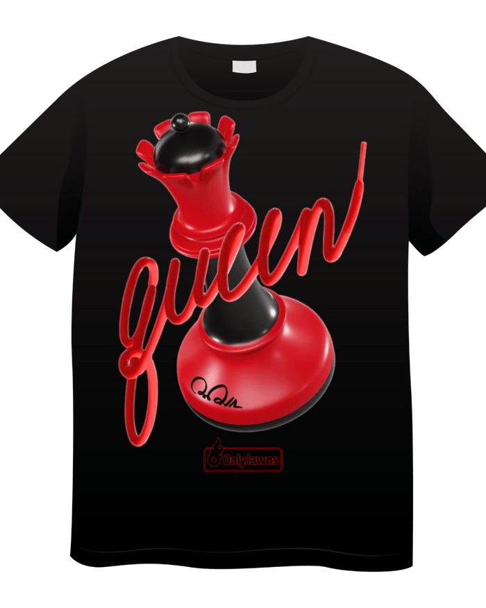Jordan 11 Bred Queen - Original Jawns - Black T-Shirt - T-Shirt - Jawns on Fire Sneakers & Shoes