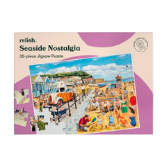 35-Piece Jigsaw Puzzle Seaside Nostalgia
