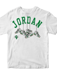 Jordan 4 Pine Green - Original Jawns - White T-Shirt - T-Shirt - Jawns on Fire Sneakers & Shoes