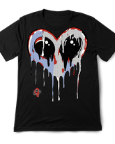 Jordan 5 Reimagined Drippy Heart - Original Jawns - Black T-Shirt - T-Shirt - Jawns on Fire Sneakers & Shoes