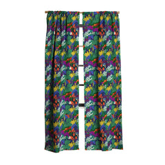 83 Oranges A Beautifully Dark Mind Blackout Window Curtain