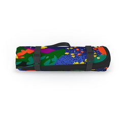 83 Oranges A Beautifully Dark Mind Picnic Blanket