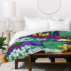 83 Oranges A Beautifully Dark Mind Duvet Cover