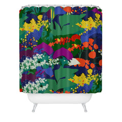 83 Oranges A Beautifully Dark Mind Shower Curtain