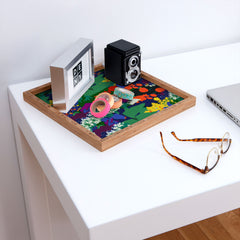 83 Oranges A Beautifully Dark Mind Square Tray