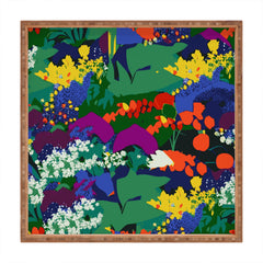 83 Oranges A Beautifully Dark Mind Square Tray