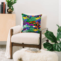 83 Oranges A Beautifully Dark Mind Throw Pillow