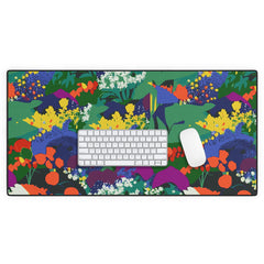 83 Oranges A Beautifully Dark Mind Desk Mat