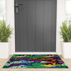 83 Oranges A Beautifully Dark Mind Welcome Mat