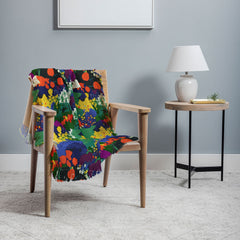 83 Oranges A Beautifully Dark Mind Throw Blanket