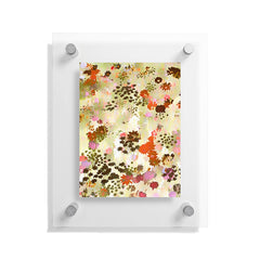 83 Oranges A Sunlit Meadow Floating Acrylic Print