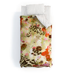 83 Oranges A Sunlit Meadow Comforter