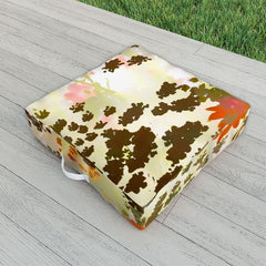 83 Oranges A Sunlit Meadow Outdoor Floor Cushion