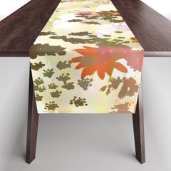 83 Oranges A Sunlit Meadow Table Runner