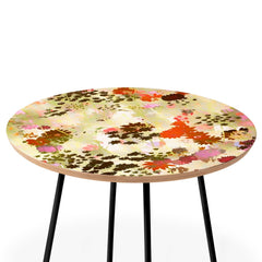 83 Oranges A Sunlit Meadow Round Side Table