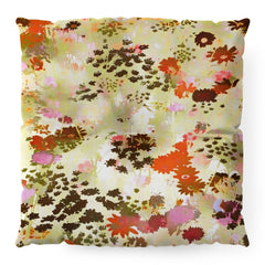 83 Oranges A Sunlit Meadow Floor Pillow Square