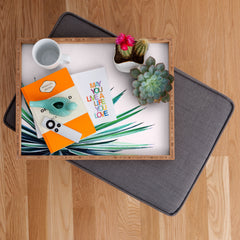 83 Oranges Agave Love Rectangular Tray