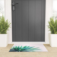 83 Oranges Agave Love Welcome Mat