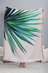 83 Oranges Agave Love Throw Blanket