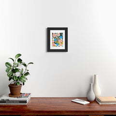 83 Oranges Aksa Framed Art Print