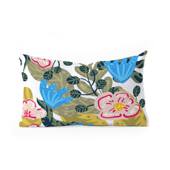 83 Oranges Aksa Oblong Throw Pillow