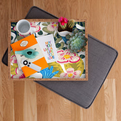 83 Oranges Aksa Rectangular Tray