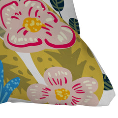 83 Oranges Aksa Throw Pillow