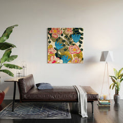 83 Oranges Aksa Wood Wall Mural