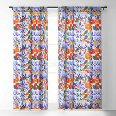 83 Oranges Alia Sheer Window Curtain