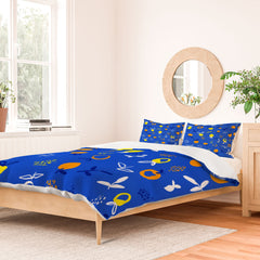 83 Oranges Always Summer In Good Company Duvet Cover