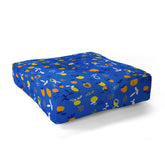 83 Oranges Always Summer In Good Company Floor Pillow Square