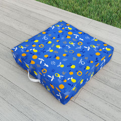 83 Oranges Always Summer In Good Company Outdoor Floor Cushion