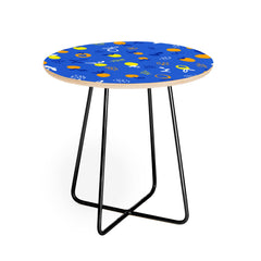 83 Oranges Always Summer In Good Company Round Side Table