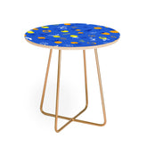83 Oranges Always Summer In Good Company Round Side Table