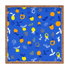 83 Oranges Always Summer In Good Company Square Tray