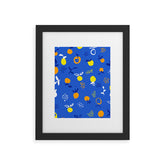 83 Oranges Always Summer In Good Company Framed Art Print