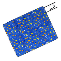83 Oranges Always Summer In Good Company Picnic Blanket