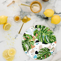 83 Oranges And I Find Missing Pieces Cutting Board Round