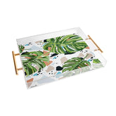 83 Oranges And I Find Missing Pieces Acrylic Tray