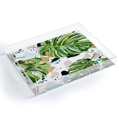 83 Oranges And I Find Missing Pieces Acrylic Tray
