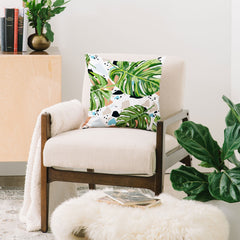 83 Oranges And I Find Missing Pieces Throw Pillow