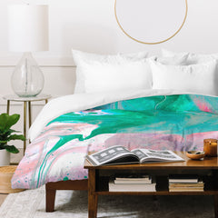 83 Oranges Another Worldly Duvet Cover