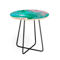 83 Oranges Another Worldly Round Side Table
