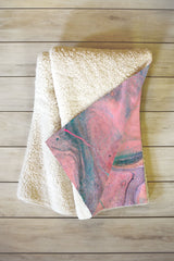 83 Oranges Another Worldly Fleece Throw Blanket