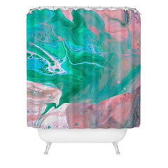 83 Oranges Another Worldly Shower Curtain