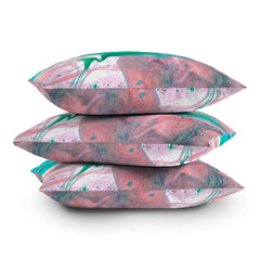 83 Oranges Another Worldly Throw Pillow