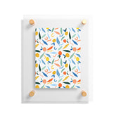 83 Oranges Art Is To Give Life A Shape Floating Acrylic Print