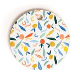 83 Oranges Art Is To Give Life A Shape Cutting Board Round
