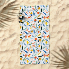 83 Oranges Art Is To Give Life A Shape Beach Towel